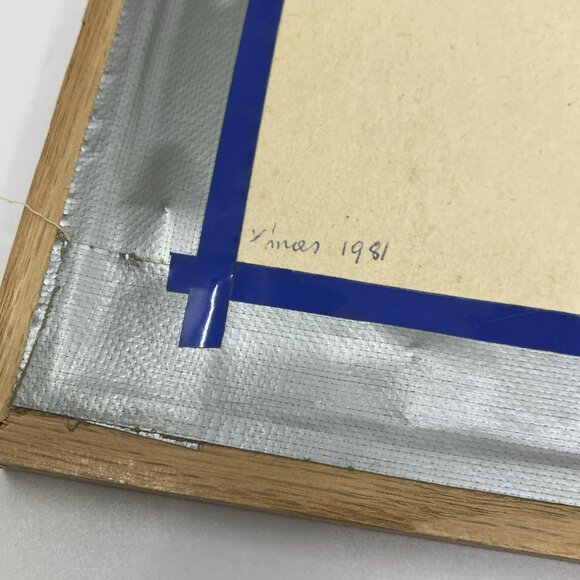 Vintage G. Ageeu Copy Swedish Artist Robert Hogfeldt Artist Lifetime Child 1981 - Picture 8 of 11